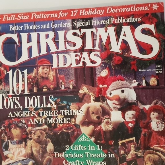 Better Homes And Gardens Vintage Christmas Ideas Magazine Lit  Recipes C… - Picture 9 of 9